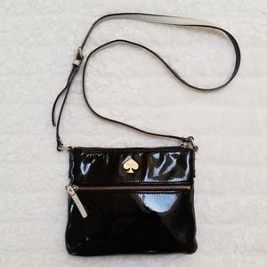♠️ Kate Spade Black Leather Crossbody Bag